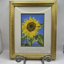 Sunflower original watercolor for sale  Orange