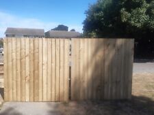 Feathered Edge Wooden Driveway Gates 6ft for sale  MAIDSTONE