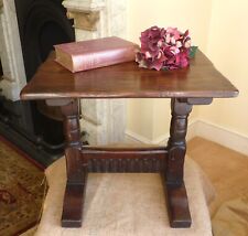 Used, Wooden Oak side lamp plant Table Antique Vintage for sale  Shipping to South Africa