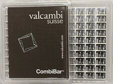(10) 1 gram Silver Bars - Valcambi- 999.5 Fine  for sale  Shipping to South Africa