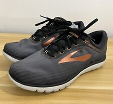 Brooks PureFlow 7 Running Shoes Grey Black Copper US Men's Size 11.5 D for sale  Shipping to South Africa