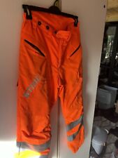 Stihl chainsaw trousers. for sale  NORTHAMPTON