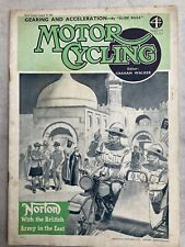 Motorcycling Magazine - 16 January 1941 - Water Cool  V4, Gearing & Acceleration segunda mano  Embacar hacia Argentina