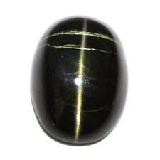 27.81CT 21X16.8MM CABOCHON NATURAL ENSTATITE CAT'S EYE UNHEATED GEMSTONE, INDIA, used for sale  Shipping to South Africa