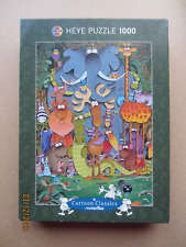 Heye Mordillo 1000 piece jigsaw puzzle Cartoon Classics Photo 2008 2 pcs missing, used for sale  Shipping to South Africa