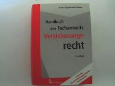 Handbuch fachanwalts versicher gebraucht kaufen  Mainz-Kastel