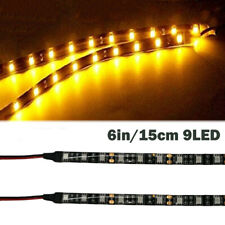 2x Amber 6in 5050 LED Waterproof Flexible light Strip for interior decoration for sale  Shipping to South Africa