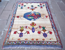 Usado, Fabulosa alfombra de cama antigua turca Konia 52"" x 78 segunda mano  Embacar hacia Argentina
