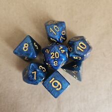 Blue glitter polyhedral for sale  NEWTON ABBOT