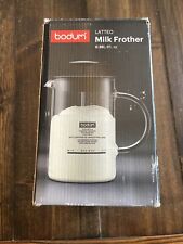 Bodum Latteo Milk Frother Glass Beaker Manual 8oz 250ml Open Box for sale  Shipping to South Africa