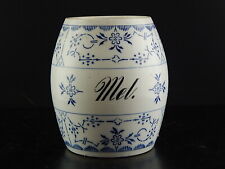 Antique Rare Art Déco Pot Mel Farine Porcelaine Theodor Paetsch Francfort comprar usado  Enviando para Brazil