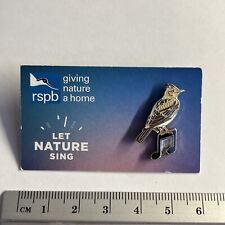 Rspb gnah pin for sale  CHELTENHAM