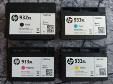 4 x oryginalne wkłady atramentowe HP 932XL czarne, 933XL cyjan purpurowe żółte na sprzedaż  PL