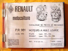 Tracteurs renault motoculture d'occasion  Rennes-