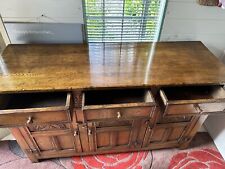 Solid oak sideboard for sale  STOCKTON-ON-TEES
