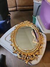 Lindo 1967 Vintage Syroco Espelho Dourado 30 X 18" Hollywood Regency MCM  comprar usado  Enviando para Brazil