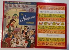 Hungarian cookbook 1955 for sale  Cornelia