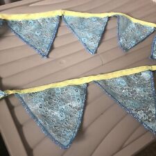 Bunting blue yellow for sale  NEWCASTLE UPON TYNE