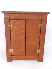 VTG Folk Art  Cabinet Made From Shipping Crate Advertising Shelf Storage Display for sale  Shipping to South Africa