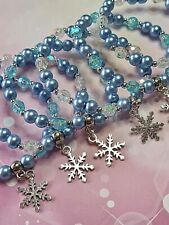 Snowflake charm bracelets d'occasion  Expédié en Belgium