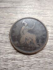 1867 victoria penny for sale  HUNTINGDON