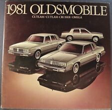 1981 oldsmobile brochure for sale  Olympia