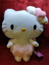 2014 Hello Kitty Fluffy Soft Angel 16" Plush Doll NOS Un-used w/ Hang-tag for sale  Shipping to South Africa