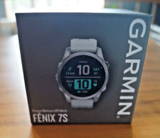 Relógio GPS multiesportivo prata Garmin Fenix 7S com pulseira de grafite 010-02539-00 comprar usado  Enviando para Brazil