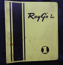 1977 Ray-Go "RASCAL 600" Rodillo Compactador Fábrica Servicio Manual Con / comprar usado  Enviando para Brazil