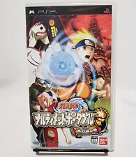 Naruto Shippuden Legends: Akatsuki Rising Sony PSP VERSÃO IMPORTADA DO JAPÃO comprar usado  Enviando para Brazil