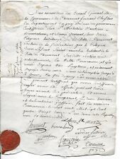 Document 1793 certification d'occasion  Blanzat