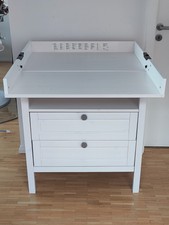 Wickeltisch kommode sundvik gebraucht kaufen  Hamburg
