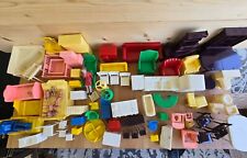 Lote de brinquedos vintage de móveis para casa de bonecas Renwal, MARX comprar usado  Enviando para Brazil