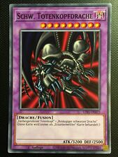 Yugioh schw totenkopfdrache gebraucht kaufen  Hamburg