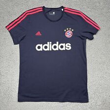 FC Bayern Munich Camisa Adulto Grande Adidas 2015 Mangas Cortas Camiseta Azul Fútbol segunda mano  Embacar hacia Mexico