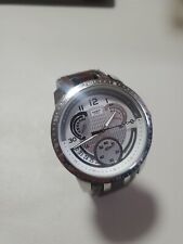 Reloj Swatch Irony Hecho en Suiza Cronógrafo V8 42MM Cuero Marrón 9" SR936SW $199 segunda mano  Embacar hacia Argentina