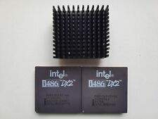 486DX2-66 Intel A80486DX2-66 SX645 SX750 SX807 SX911 SX955 486 Vintage CPU DOURADO, usado comprar usado  Enviando para Brazil