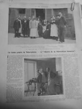 Usado, 1901 VI Medicina TB Cuidado Drs Level Tabary Bernheim 1 Journal Ancien segunda mano  Embacar hacia Argentina
