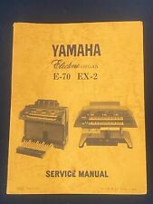 Used, ORIGINAL Yamaha Electone E-70/EX-II Service Manual for sale  Shipping to South Africa
