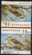 70¢ Estampillas usadas finas australianas de Kookaburra emitidas en 1993 y 1996 segunda mano  Embacar hacia Mexico