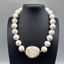 Magnesite necklace chunky for sale  Macon