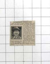 1916 detective inspector for sale  UK