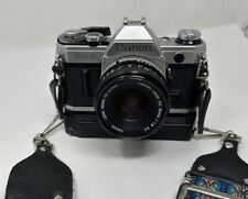 Câmera de Filme SLR Manual Canon AE-1 35mm com Lente 50mm 1:1.8 comprar usado  Enviando para Brazil