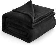 Cobertor de lã queen preto - Cobertor de cama leve pelúcia difuso aconchegante comprar usado  Enviando para Brazil