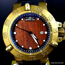 Invicta Subaqua Noma III Relógio Banhado a Ouro Fabricado na Suíça Madeira 50mm Desgastado Novo comprar usado  Enviando para Brazil