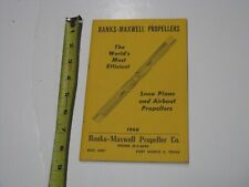 Banks maxwell propellers for sale  East Moriches