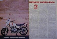 Yamaha xj550 seca for sale  USA