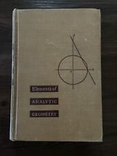 Elements Of Analytical Geometry - Edição de capa dura 1942, usado comprar usado  Enviando para Brazil