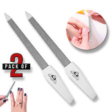 Pequena lixa de unha de metal 5" lixa de unha grossa polvilhada de diamante ferramenta de manicure pedicure, usado comprar usado  Enviando para Brazil