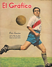 RIVER PLATE Champion 1942 Vs BOCA - Loustau - Revista Original El Graphico #1218 segunda mano  Argentina 